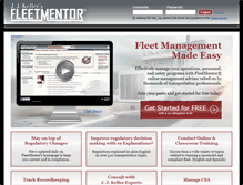 Tablet Screenshot of fleetmentor.com